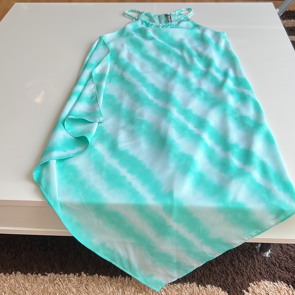 design lab Lord & Taylor asymmetric summer dress